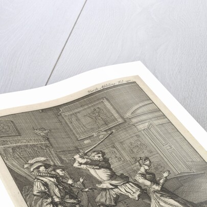 Joachim von Carpzov recommends the beheading of his wife by Jan Luyken