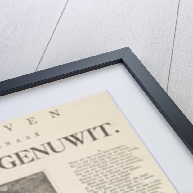 Hermit Johannes Genuwit in the Wilderness by Jan Luyken