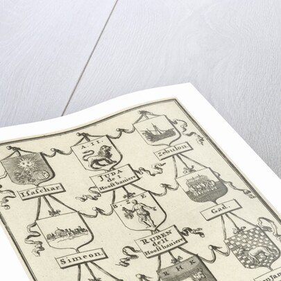 Weapons of the twelve tribes of Israel by Willem Goeree