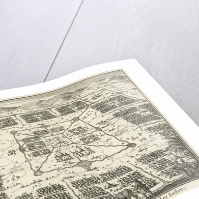 Tabernacle surrounded by camps of the twelve tribes of Israel by Willem Goeree