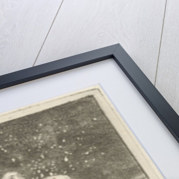 Woman with burning bosom looks skyward by Pieter Arentsz II