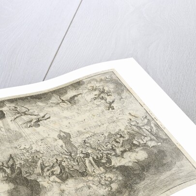 The heavenly Jerusalem with angels and redeemed by David Ruarus