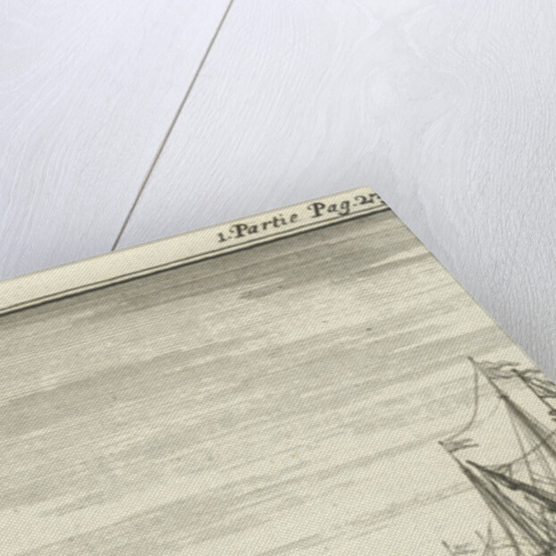 Turkish galley is launched by Charles Angot