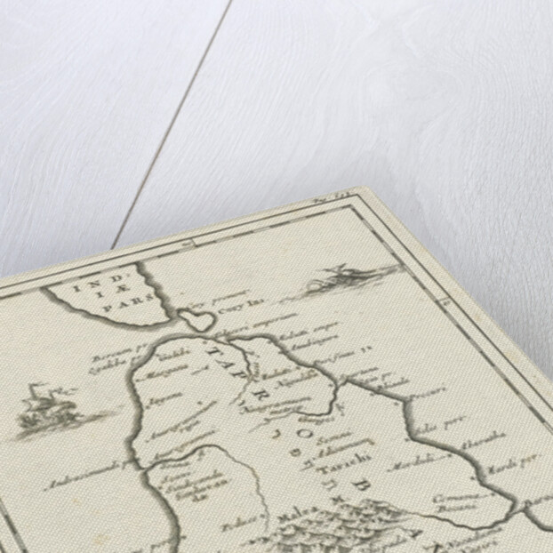 Map of Ceylon by Jordaan Luchtmans