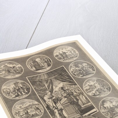 Moses and Aaron and the Tables of the Law by Jacobus Borstius