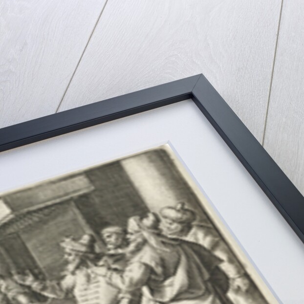 Susanna guided to the right place by Crispijn van de Passe I