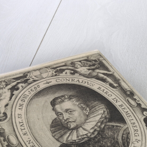 Portrait of Conrad by Crispijn van de Passe I