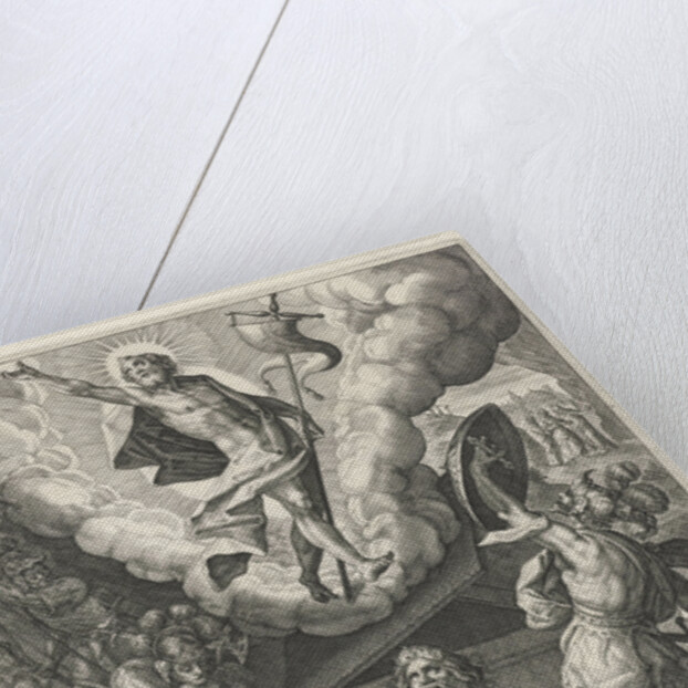 Resurrection of Christ by Crispijn van de Passe I