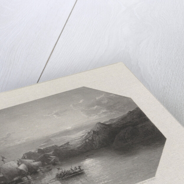 Frisian ships on exploration by Christiaan Lodewijk van Kesteren