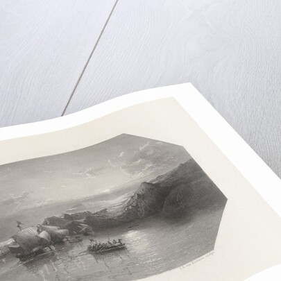Frisian ships on exploration by Christiaan Lodewijk van Kesteren