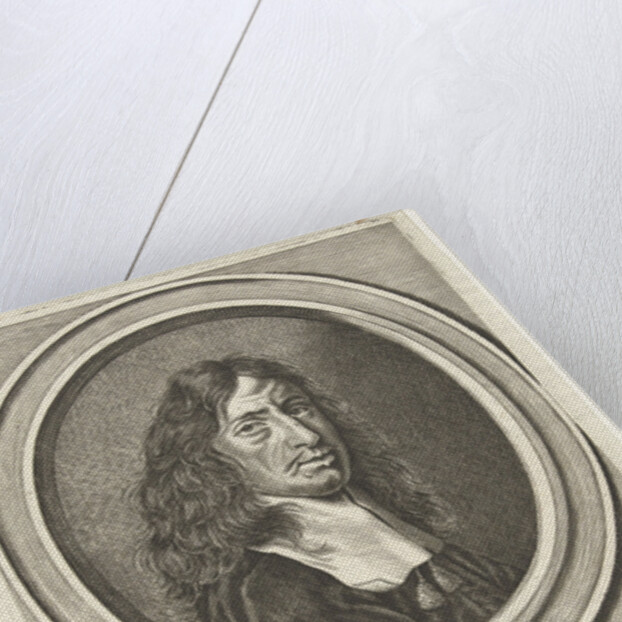 Portrait of Thomas Bartholinus at the age of 61 years by Henrich Dittmers