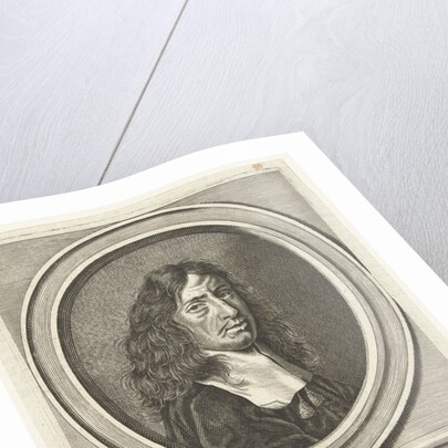 Portrait of Thomas Bartholinus at the age of 61 years by Henrich Dittmers