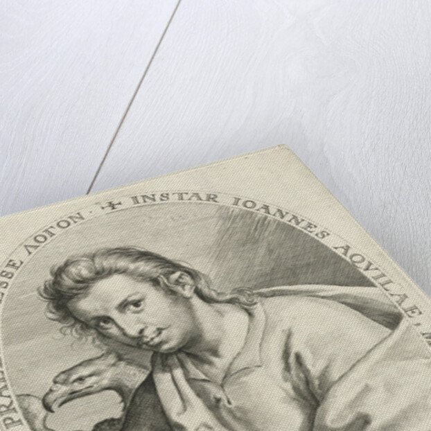 Evangelist John by Crispijn van de Passe I