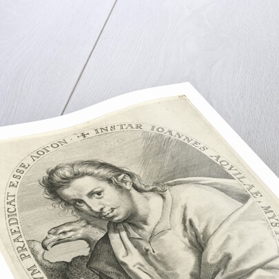 Evangelist John by Crispijn van de Passe I