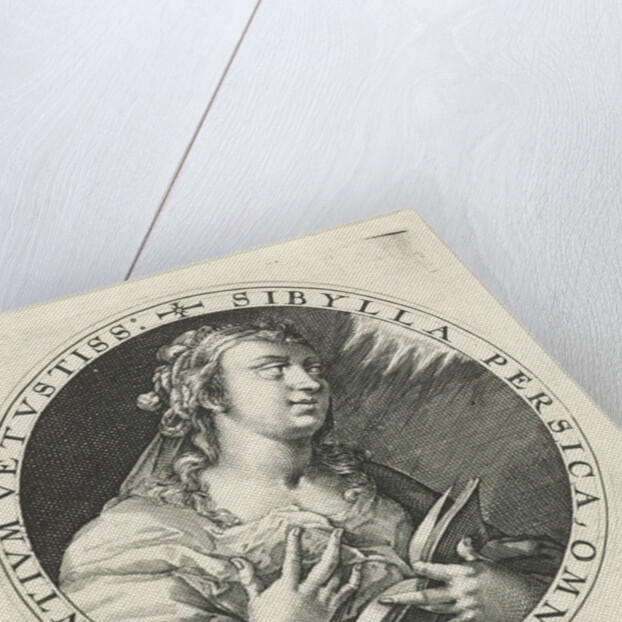 Persian Sibyl by Crispijn van de Passe I