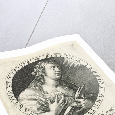 Persian Sibyl by Crispijn van de Passe I