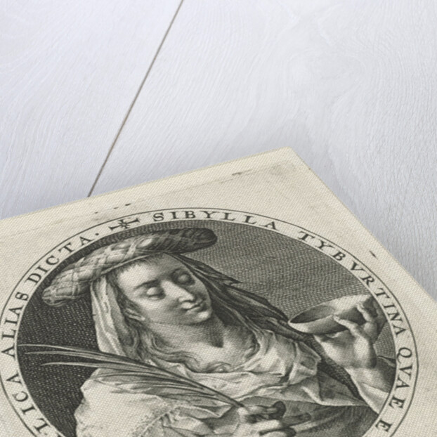 Tiburtine Sibille by Crispijn van de Passe I