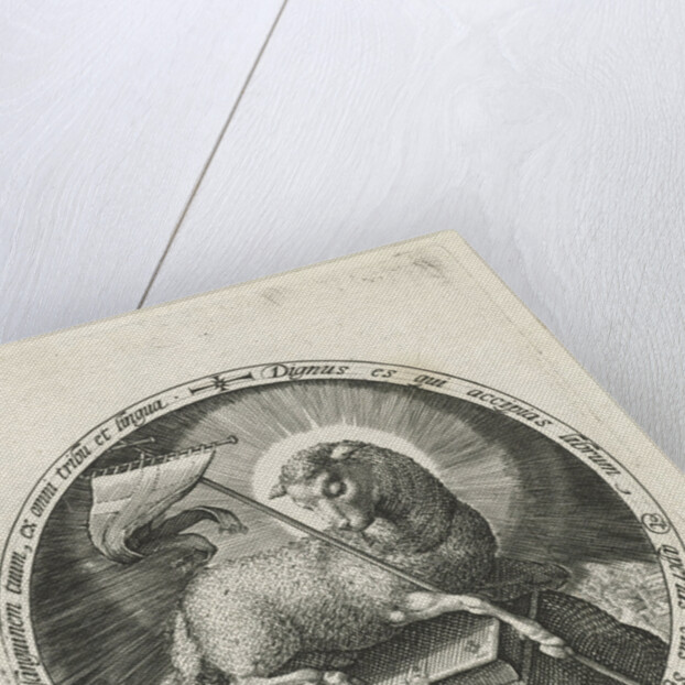 The Lamb on the book with the seven seals by Crispijn van de Passe I