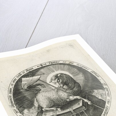 The Lamb on the book with the seven seals by Crispijn van de Passe I