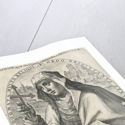 Saint Bridget of Sweden by Crispijn van de Passe I