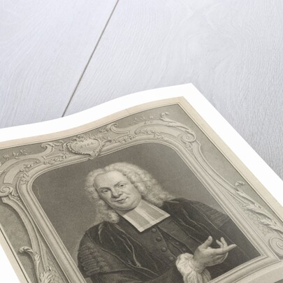 Portrait of Albertus Voget by S.H. Manger