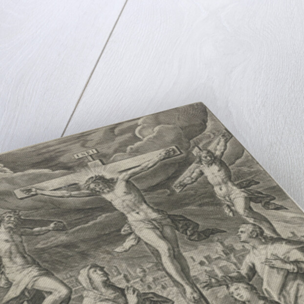 Crucifixion of Christ by Crispijn van de Passe I