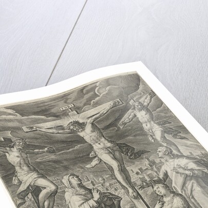 Crucifixion of Christ by Crispijn van de Passe I