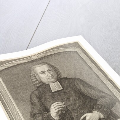Portrait of Johannes Hamelau by Theodoor Koning