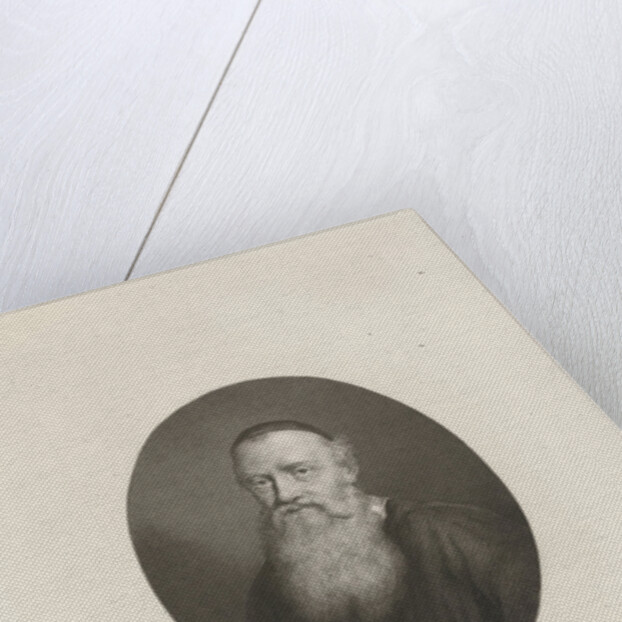Portrait of Menno Simons by Johannes Philippus Lange