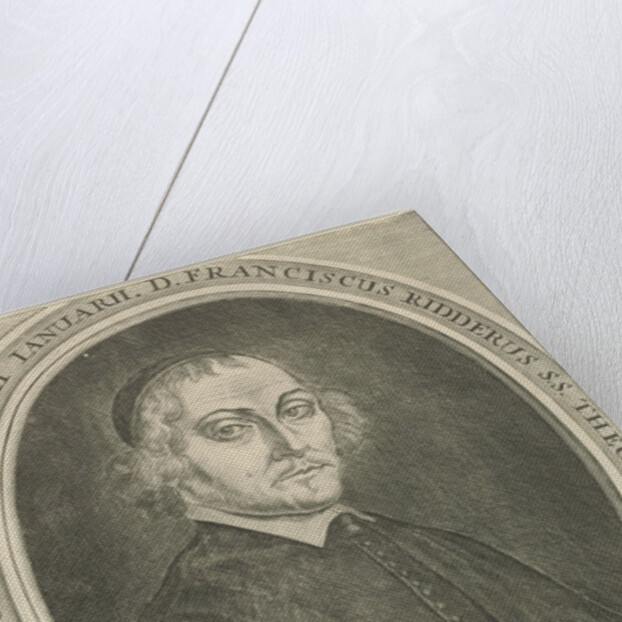Portrait of Francis Ridderus by Gregorius Mees