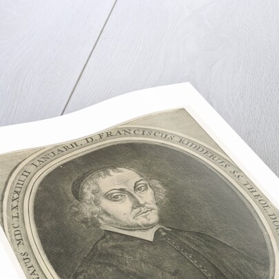 Portrait of Francis Ridderus by Gregorius Mees