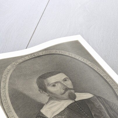 Portrait of Gijsbert Voet by Hendric Troyen
