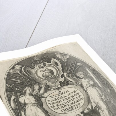 Title Post for a series with the passion of Christ by Crispijn van de Passe I