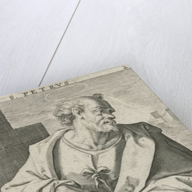 Apostle Peter by Crispijn van de Passe I
