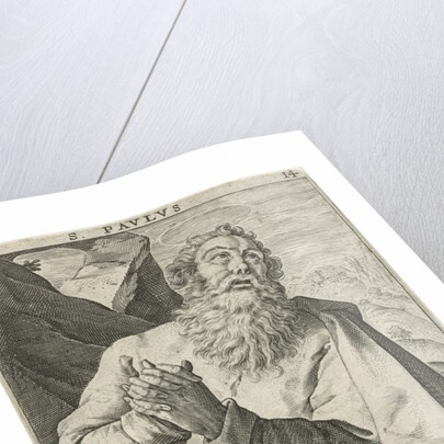 Apostle Paul by Crispijn van de Passe I