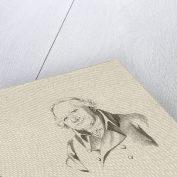 Portraits of Daniel Dupré and Christiaan Welmeer by Hendrik Willem Caspari