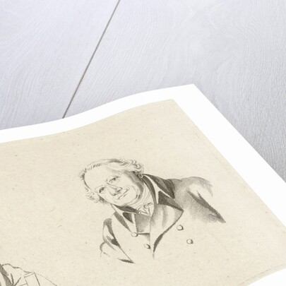 Portraits of Daniel Dupré and Christiaan Welmeer by Hendrik Willem Caspari