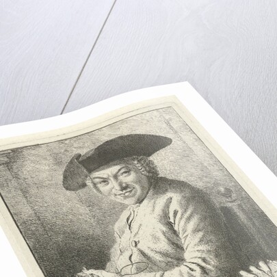 Portrait of Joan Michael Fleischman by Cornelis van Noorde