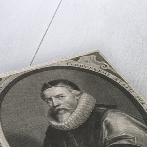 Portrait of the painter Otto van Veen by Daniël Heinsius