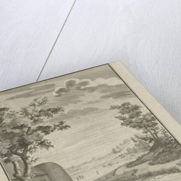 Hottentots threshing by Jan Caspar Philips