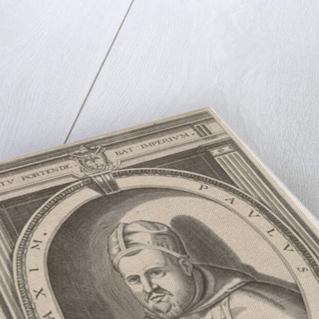 Portrait of Pope Paulus V by Friedrich van Hulsen