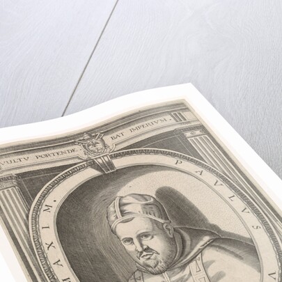 Portrait of Pope Paulus V by Friedrich van Hulsen