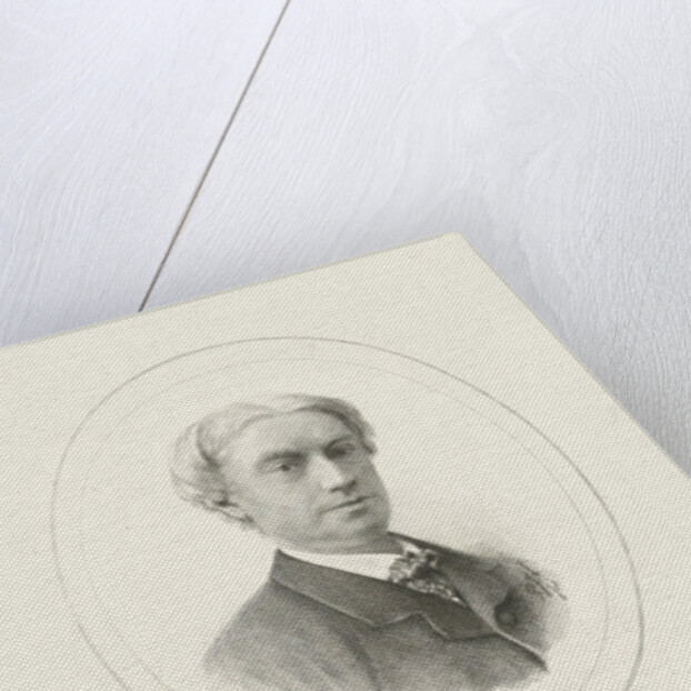 Portrait of Carel Vosmaer by Petrus Johannes Arendzen