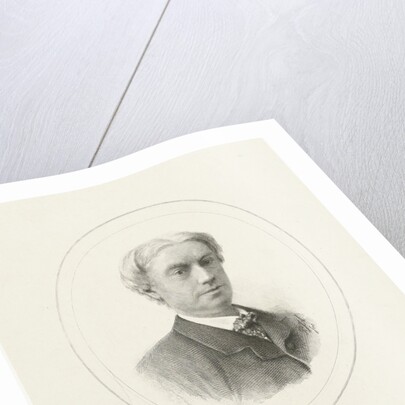 Portrait of Carel Vosmaer by Petrus Johannes Arendzen