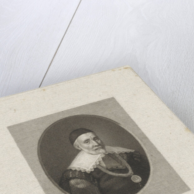 Portrait of Adriaen Joosten van Bergen by Philippus Velijn