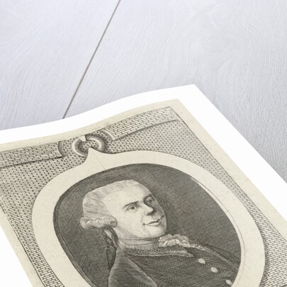 Portrait of J. J. Sagermans by J.F. De La Rue