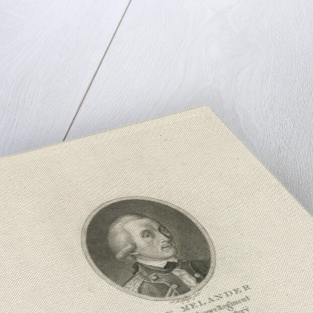 Portrait of August Henry Melander by François Joseph Pfeiffer I