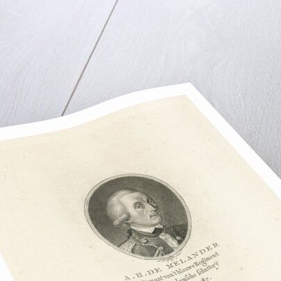 Portrait of August Henry Melander by François Joseph Pfeiffer I