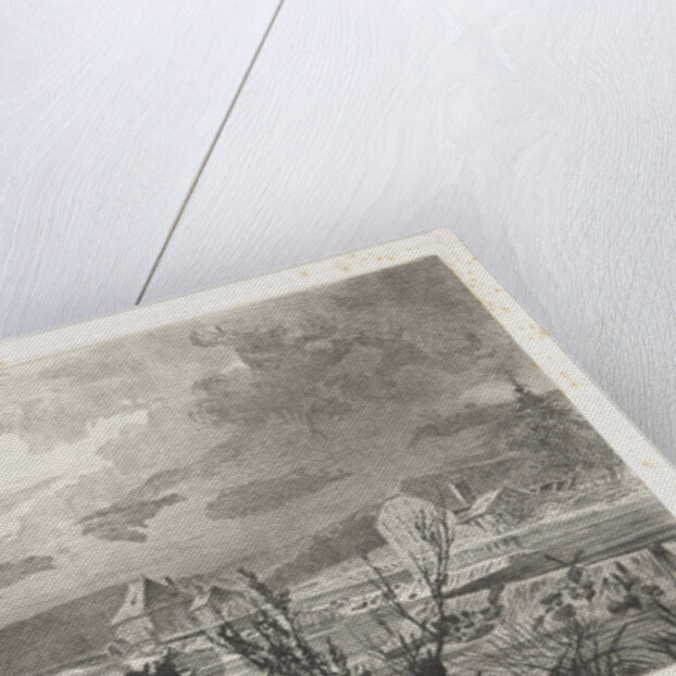 Mill and farm on the river Semoy by Martinus Antonius Kuytenbrouwer Jr