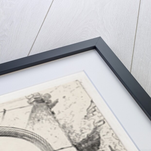 Ruin of castle Bourscheid by Martinus Antonius Kuytenbrouwer Jr